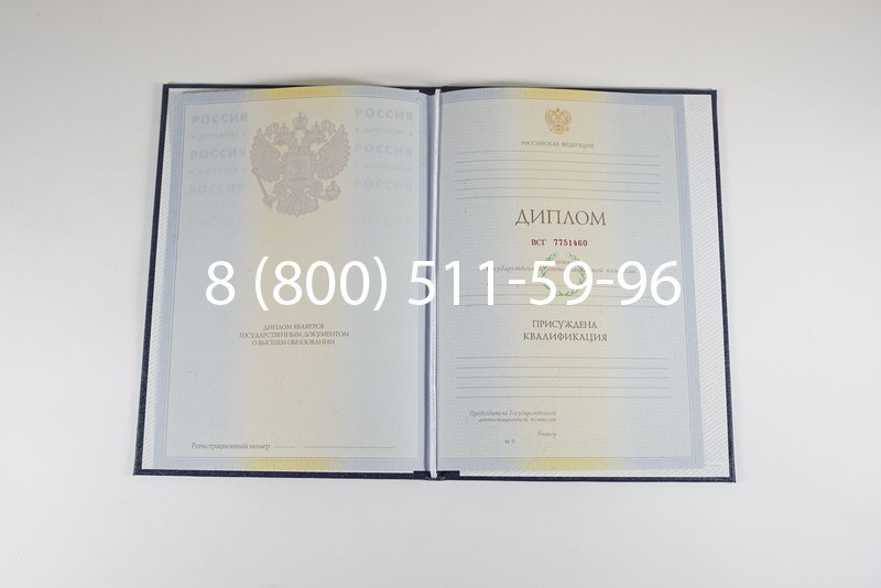 Диплом о высшем образовании 2010-2011 годов в Владимире